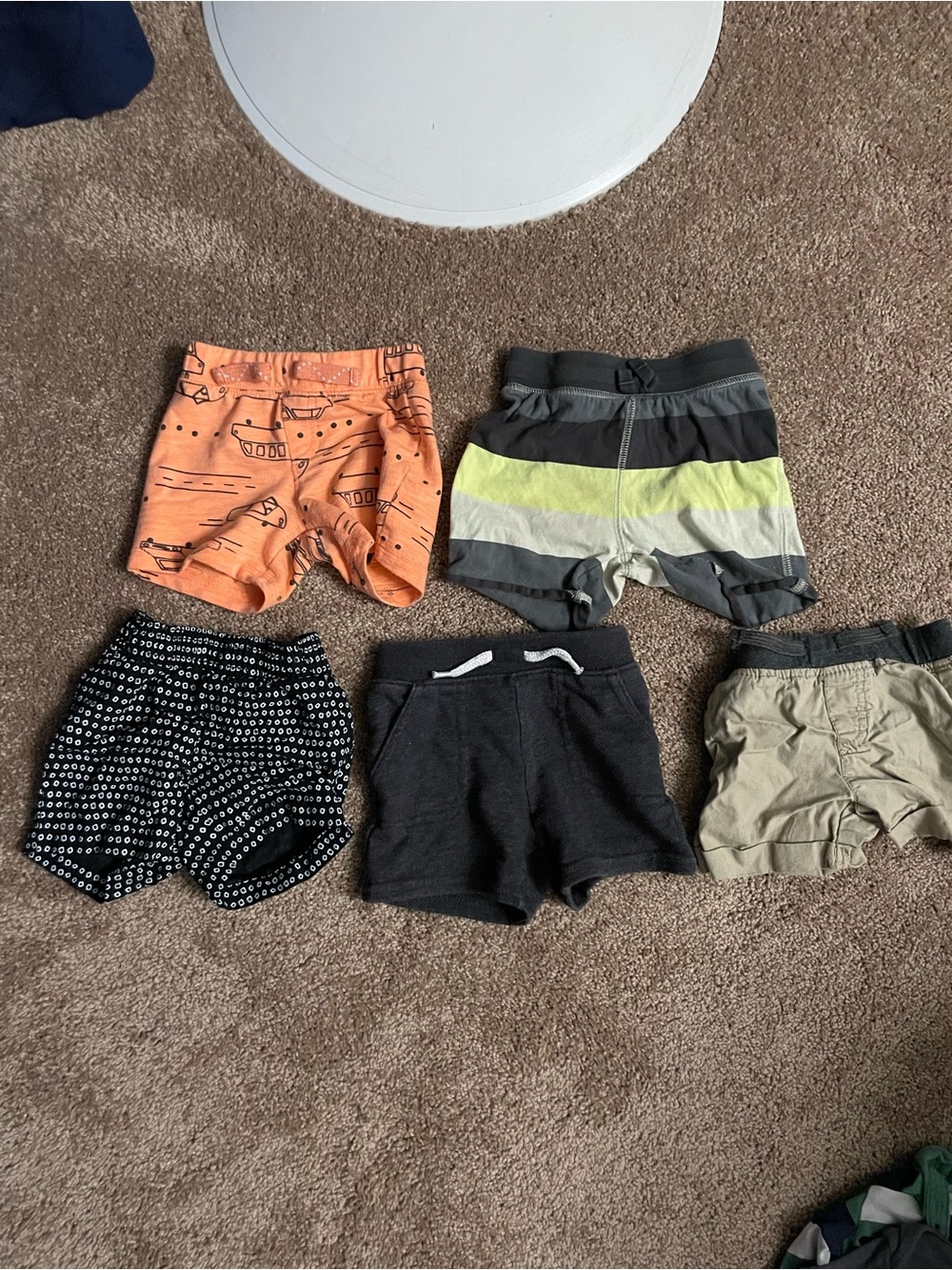 Kids Summer Shorts - Orange, Gray, Black, Khaki, Patterned